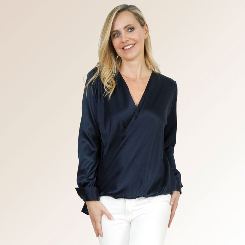 100% silk shirts for women