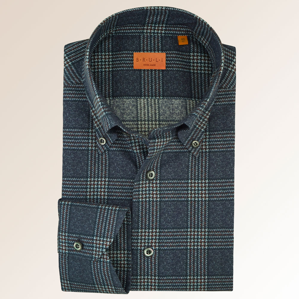 Heritage  |  34465-48  |  Pregiato by  B R U L I  brushed cotton