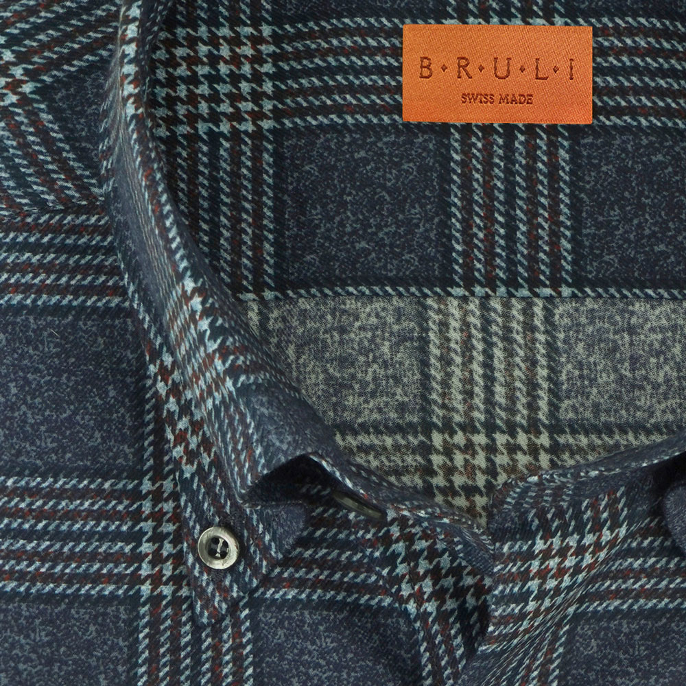 Heritage  |  34465-48  |  Pregiato by  B R U L I  brushed cotton - Image 2