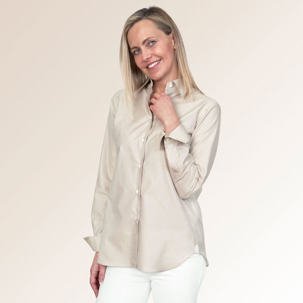 Donna R12 | 10260-7 | Pregiato by B R U L I Twill Menaggio