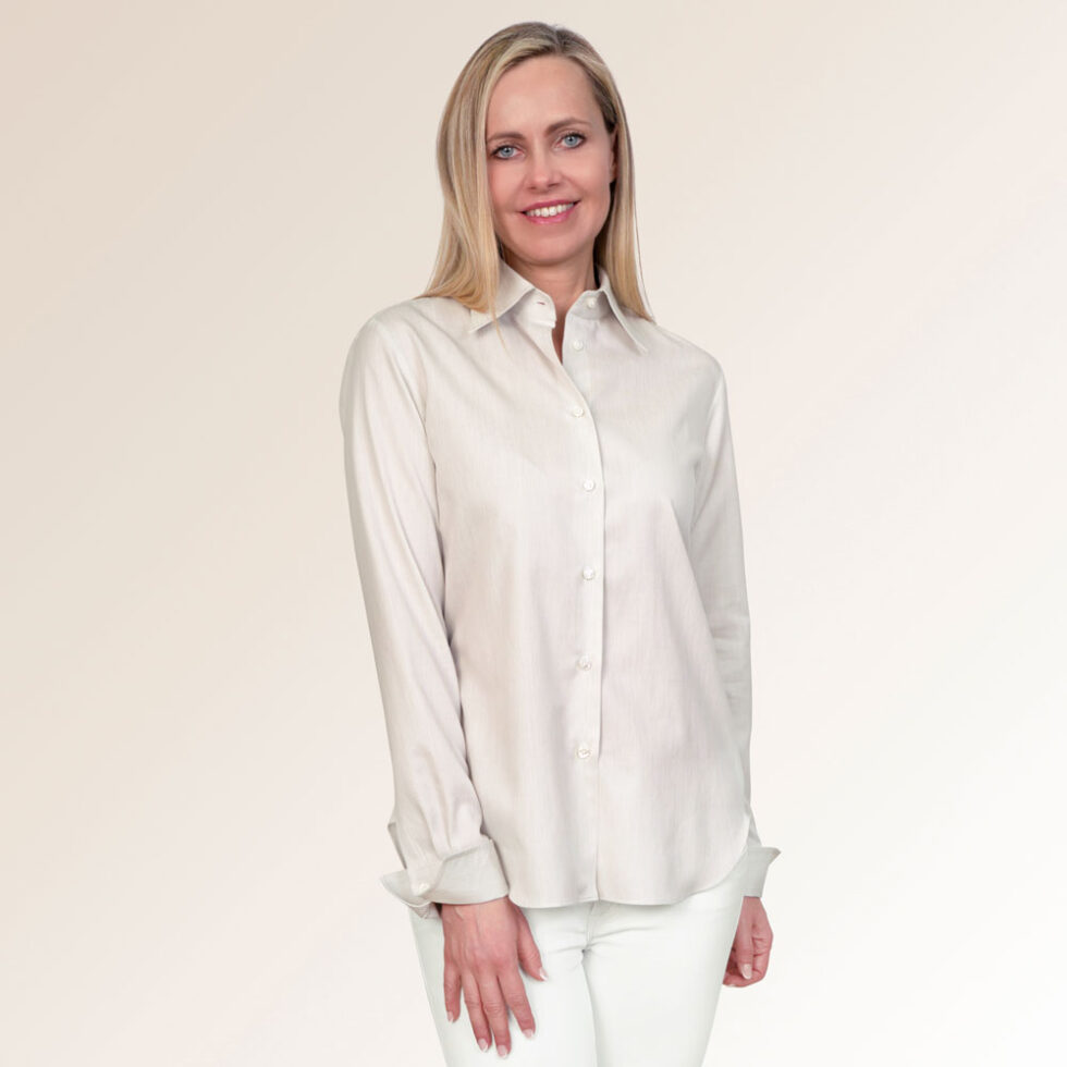 Donna R11 | 30693-7 | Pregiato by B R U L I Twill cashmere blend